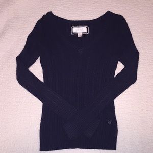 American Eagle long sleeve cable knit sweater